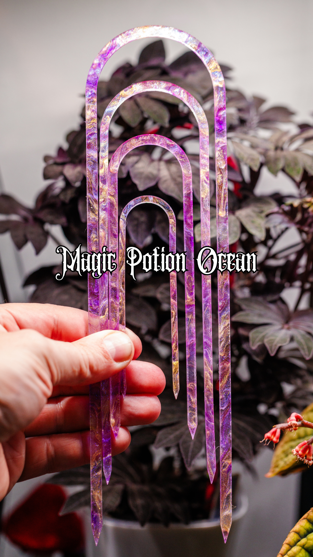 Magic Potion Ocean Trellis - 10" - 3"