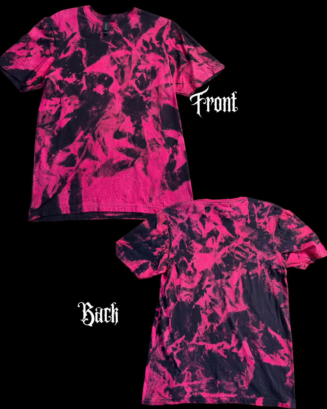 SMALL - IT'S SOOOO METAL DYED T-SHIRT