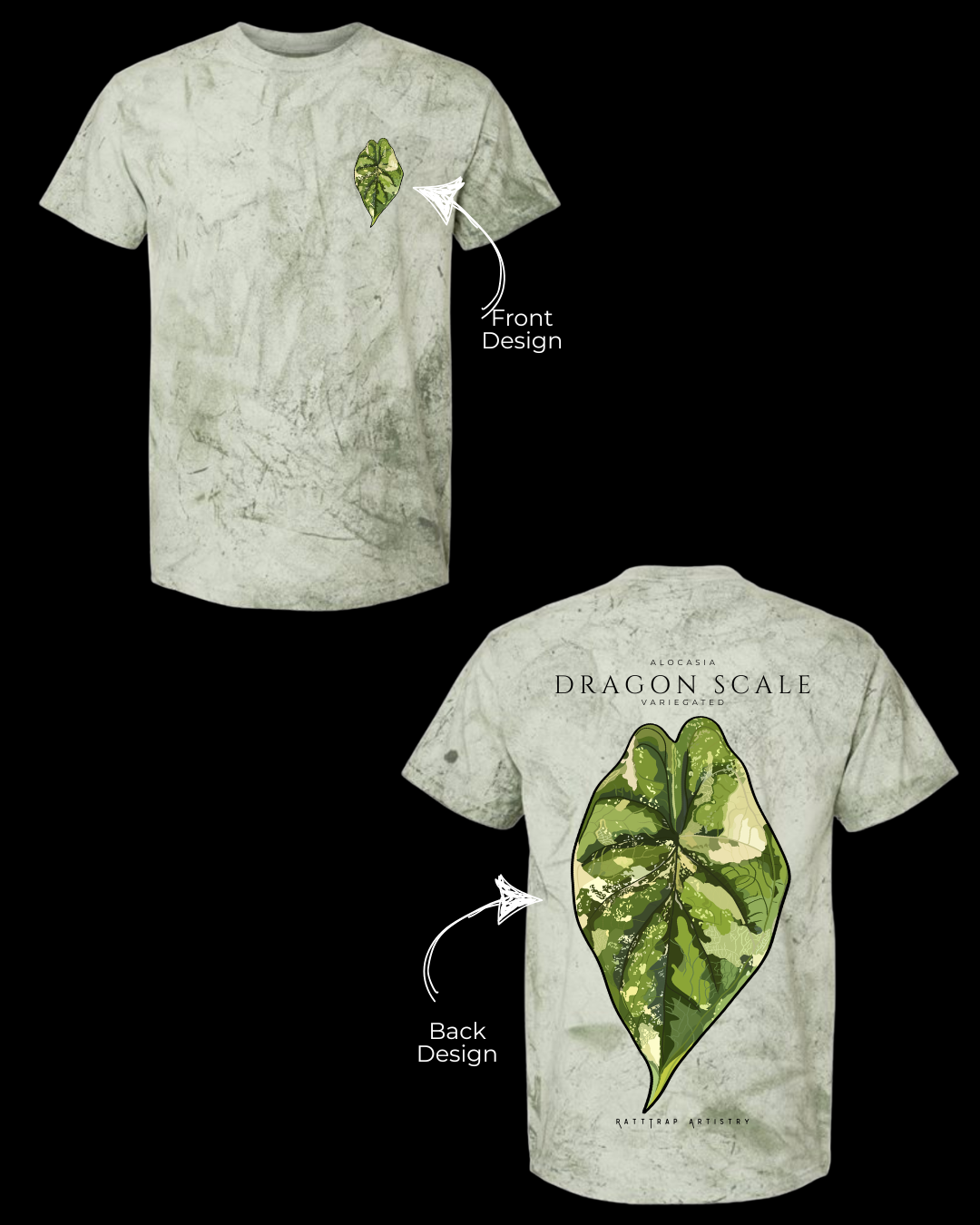 Dragon Scale Variegated T-shirt