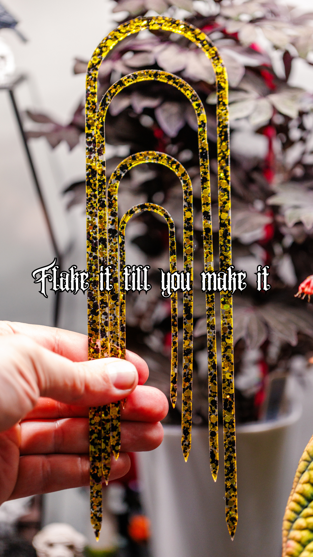 Flake It till you make it Trellis - Size 10" - 3"