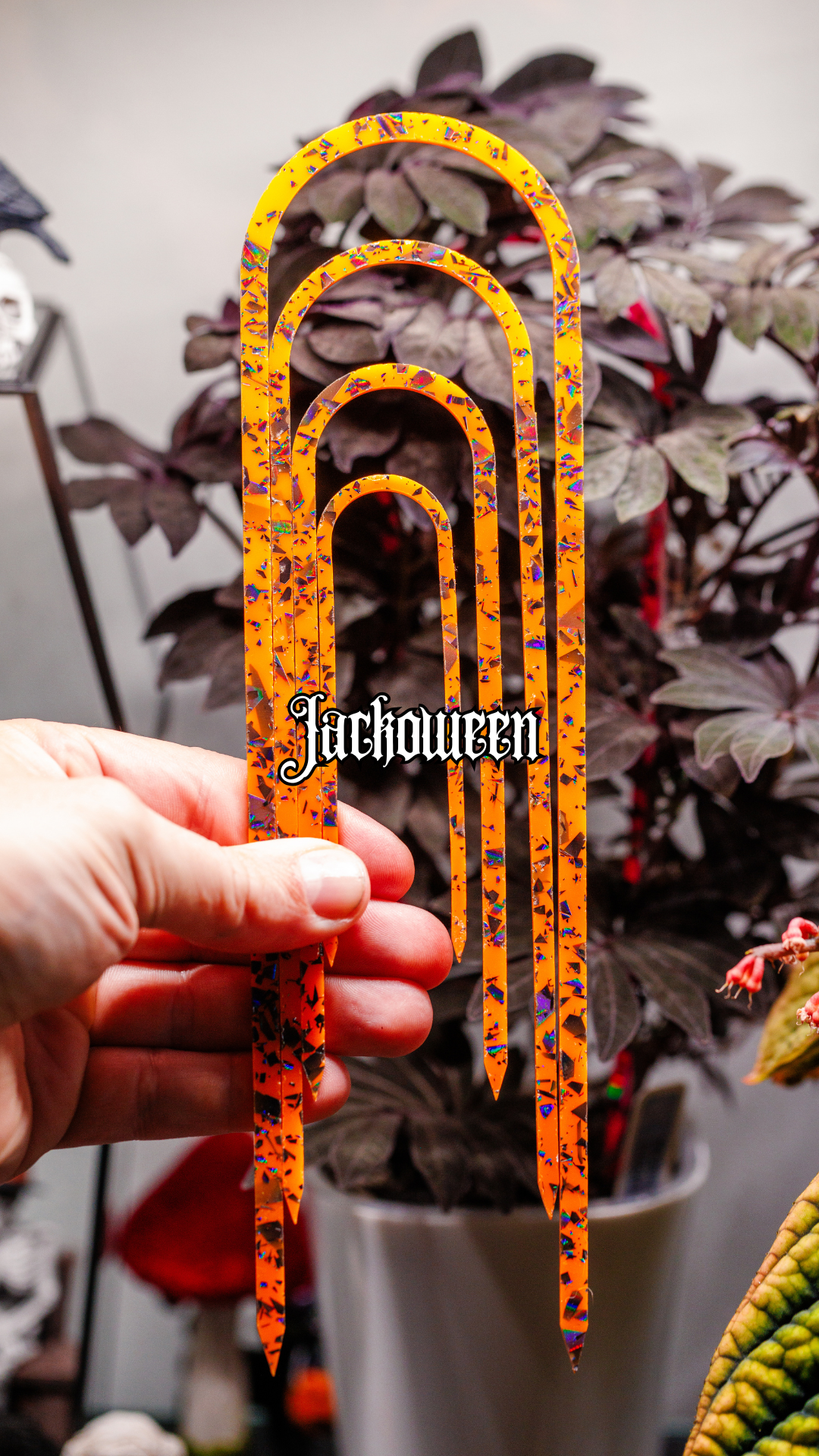 Jackoween Trellis - Size 10" - 3"