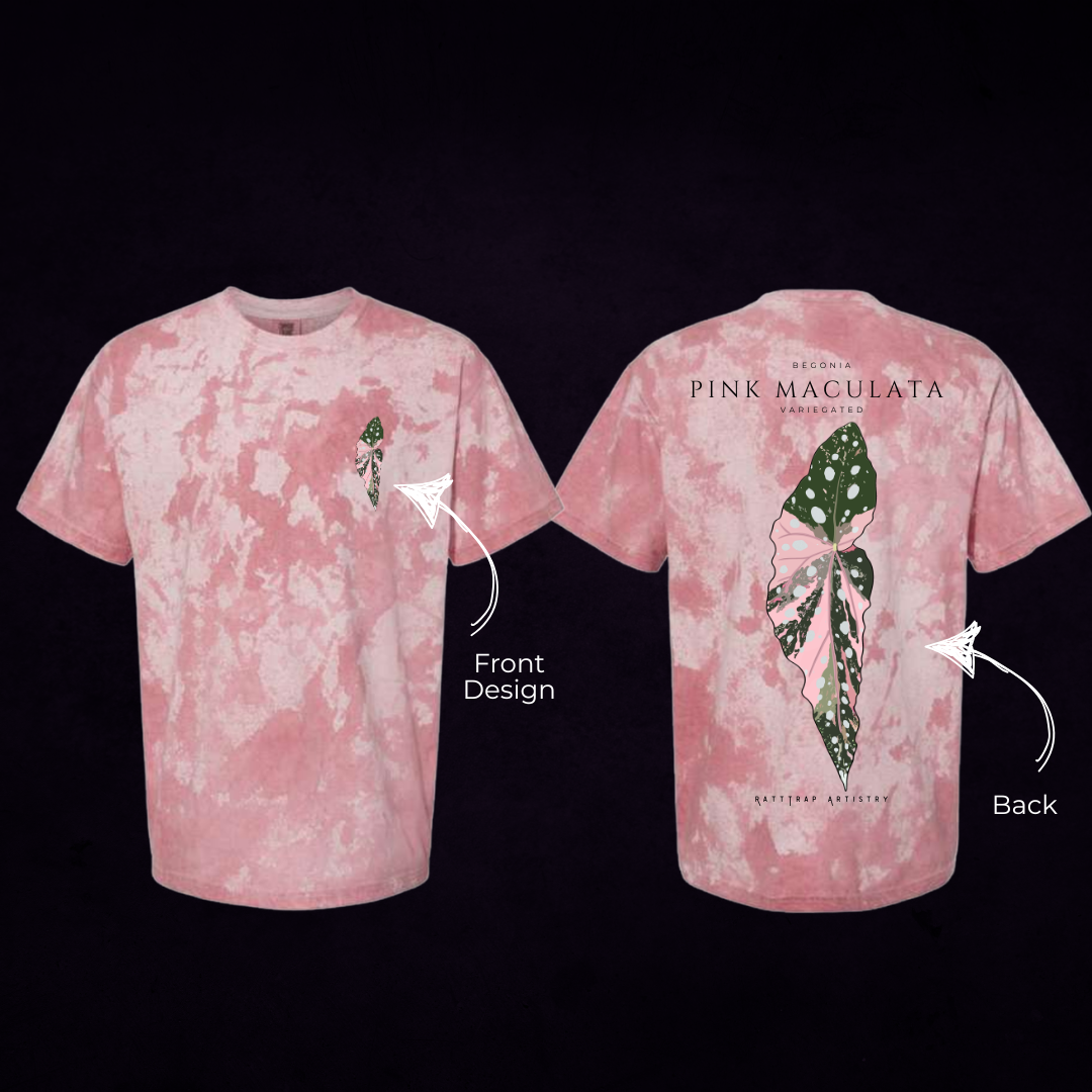 Begonia Pink Maculata T-Shirt