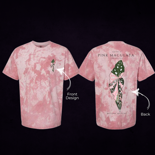 Begonia Pink Maculata T-Shirt
