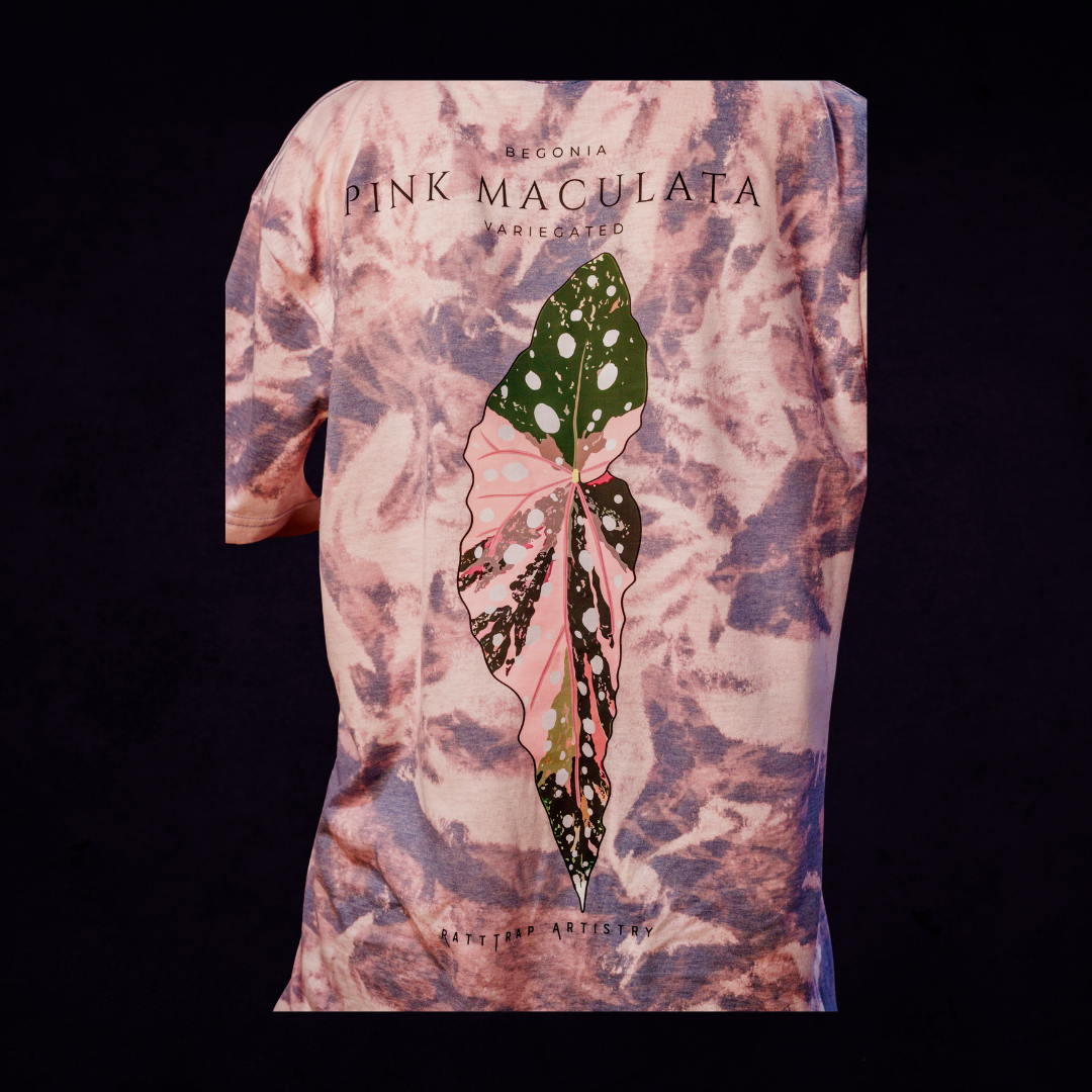 Begonia Pink Maculata T-Shirt