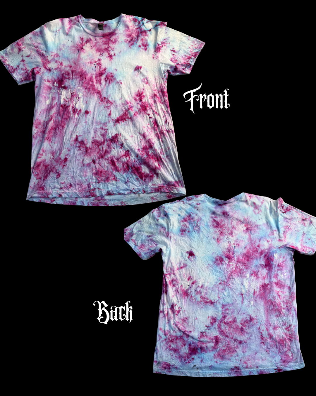 LARGE - STAINED GLASS DYED T-SHIRT