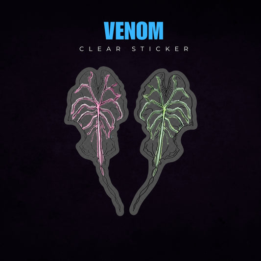 Venom Clear Sticker