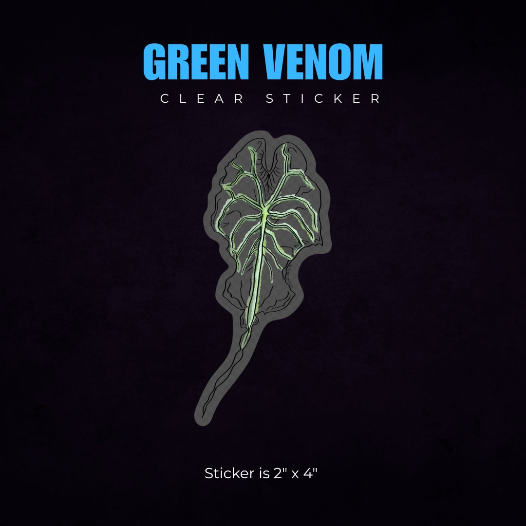 Venom Clear Sticker
