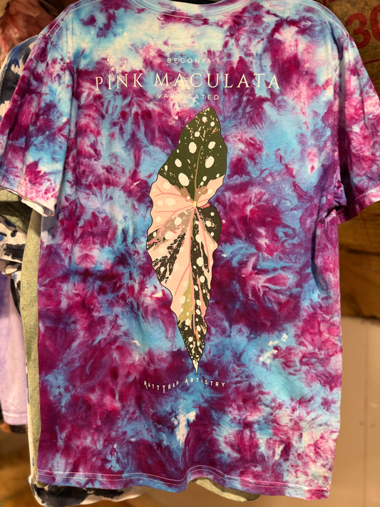 Pink Macualta - Very Berry - Dyed T-shirt **SOLD**