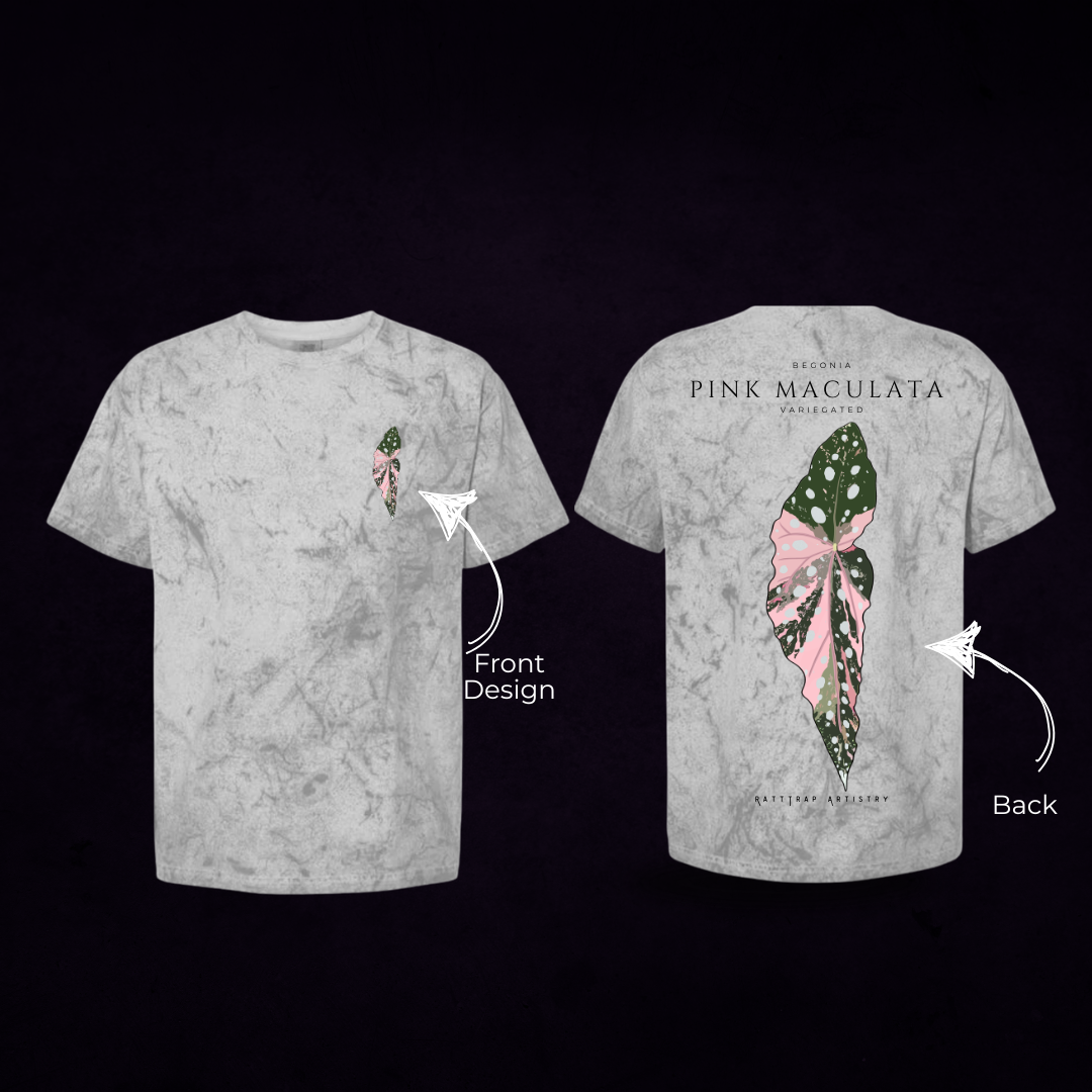 Begonia Pink Maculata T-Shirt
